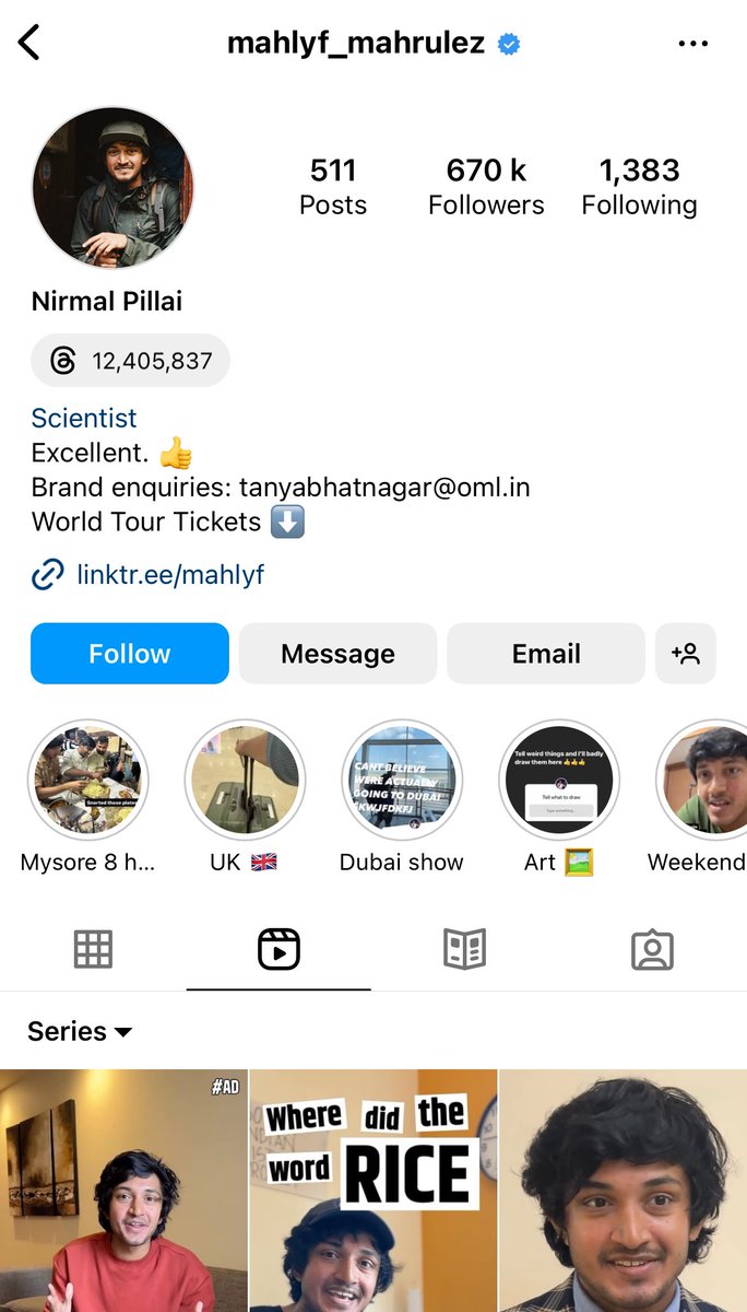 erbmjha's tweet photo. Nirmal Pillai, a well-known influencer with a significant Instagram following of 670K and nearly 500K YouTube subscribers.

He is shamelessly sharing a distorted map of India without the Northeast and Kashmir. Requesting @YouTubeIndia to take down this video.

These channels should be permanently deleted.
