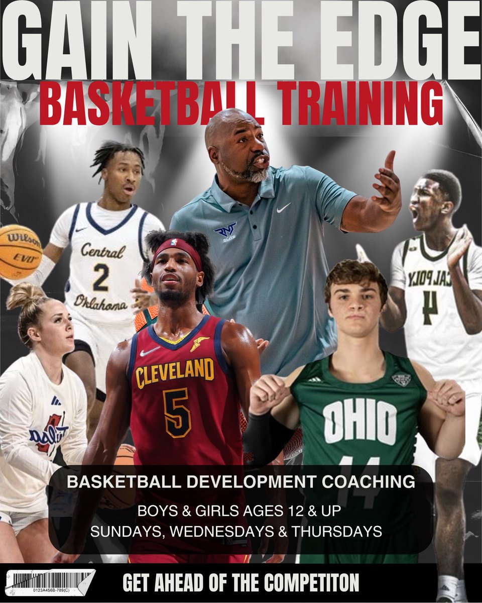 🚨BASKETBALL SEASON IS COMING

🏀1 ON 1 &amp; SMALL GROUP SESSIONS AVAILABLE!
🏀🔒UP A TRAINING SPOT ASAP!!
🏀 DM OR EMAIL FOR MORE DETAILS 

Rubennembhard73@gmail.com