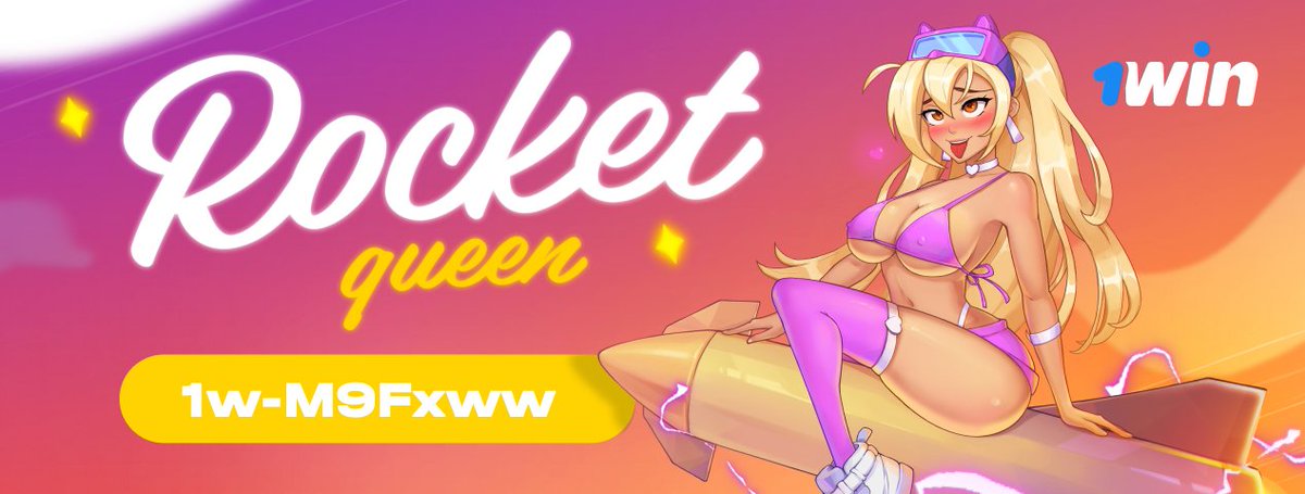 1win's tweet photo. Catch the latest bonus code for Rocket Queen!🚀

❗️You can activate the voucher in the game by clicking on the "Bonuses" section in the menu. To activate the bonus code correctly, specify dollars as the main currency.

🔗https://t.co/VKmljzWVaX | #1win | #BONUS | #Giveaway https://t.co/oNarIJmTUi