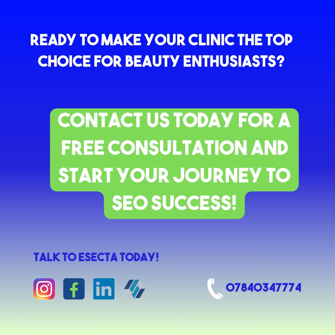 esecta_uk's tweet photo. Let Esecta pamper your beauty business with SEO excellence! 🌟💄 Know a beauty salon that deserves the spotlight? Tag your favorite beauty haven below and let's spread the beauty love together! 💄✨ 

#Esecta #Beauty #SEO #FullyBooked https://t.co/1XZ3MaAS7x