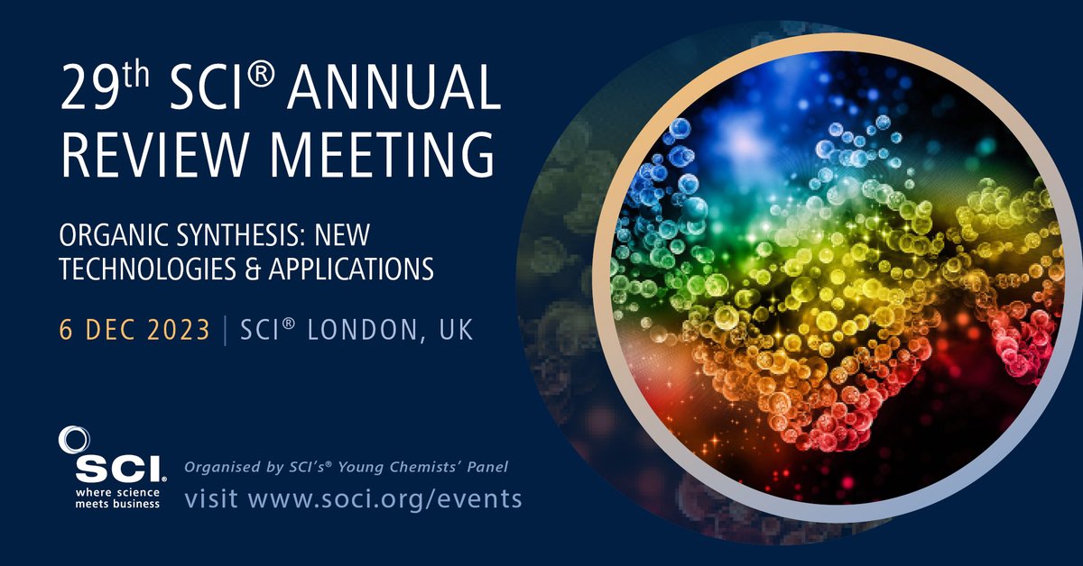 📢 Call for posters! bit.ly/29_Annual_Revi…

An exciting line-up of leading early career academics will deliver a series of review lectures covering a range of topics. If you wish to present a poster at this event, the abstract submission deadline is fast approaching!