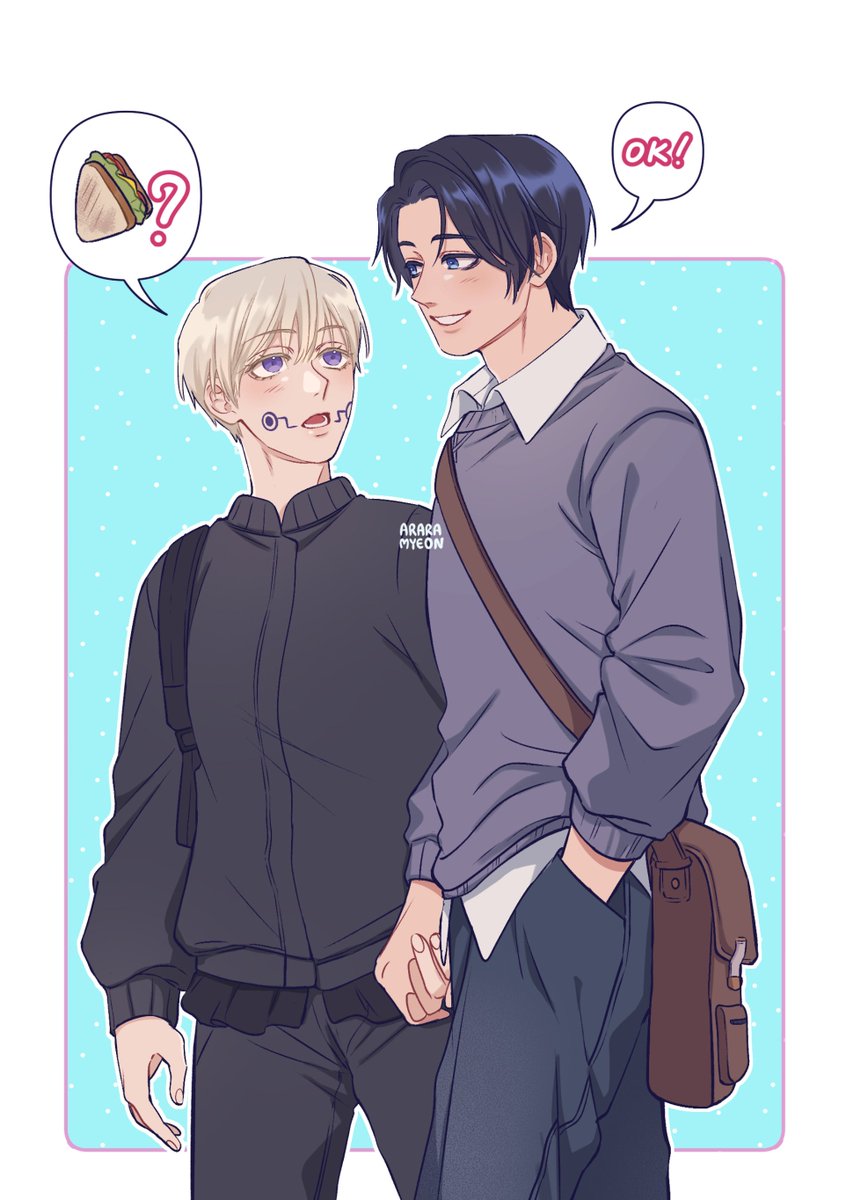 college au ottoge #乙棘 #呪術廻戦