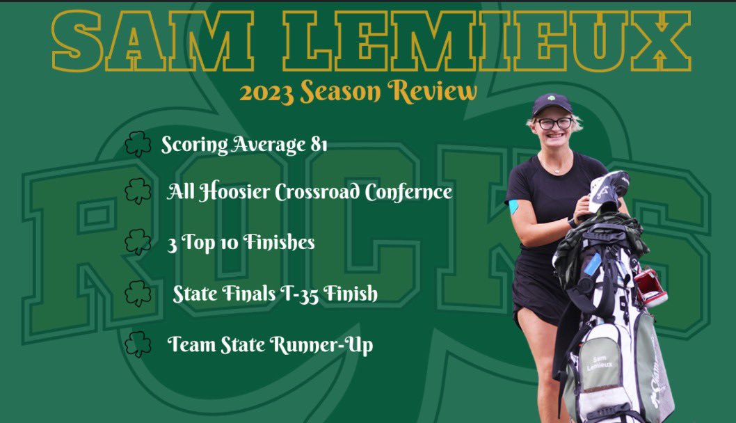 Senior Sam Lemieux!