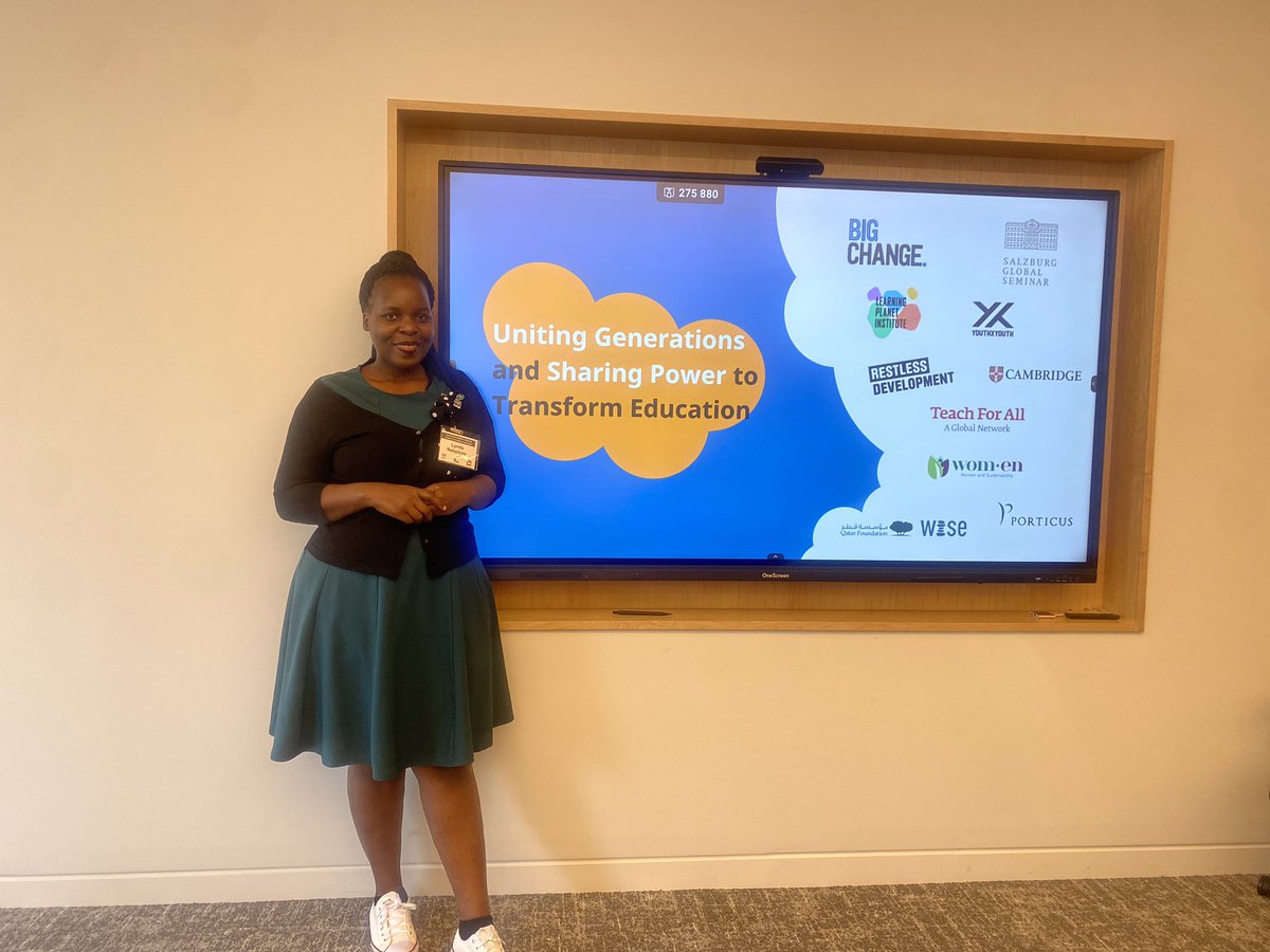lynda_eunice's tweet photo. To when @bigchange_  and @SalzburgGlobal  got us talking, reflecting and questioning the purpose of education and what good intergenerational partnerships should look like!

#UnitingGenerations https://t.co/Tqrix4XdFJ