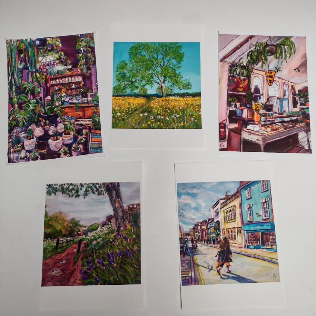 A day of mounting prints...

#artwork #gicleeprints #landscapeart #painting #artistslife