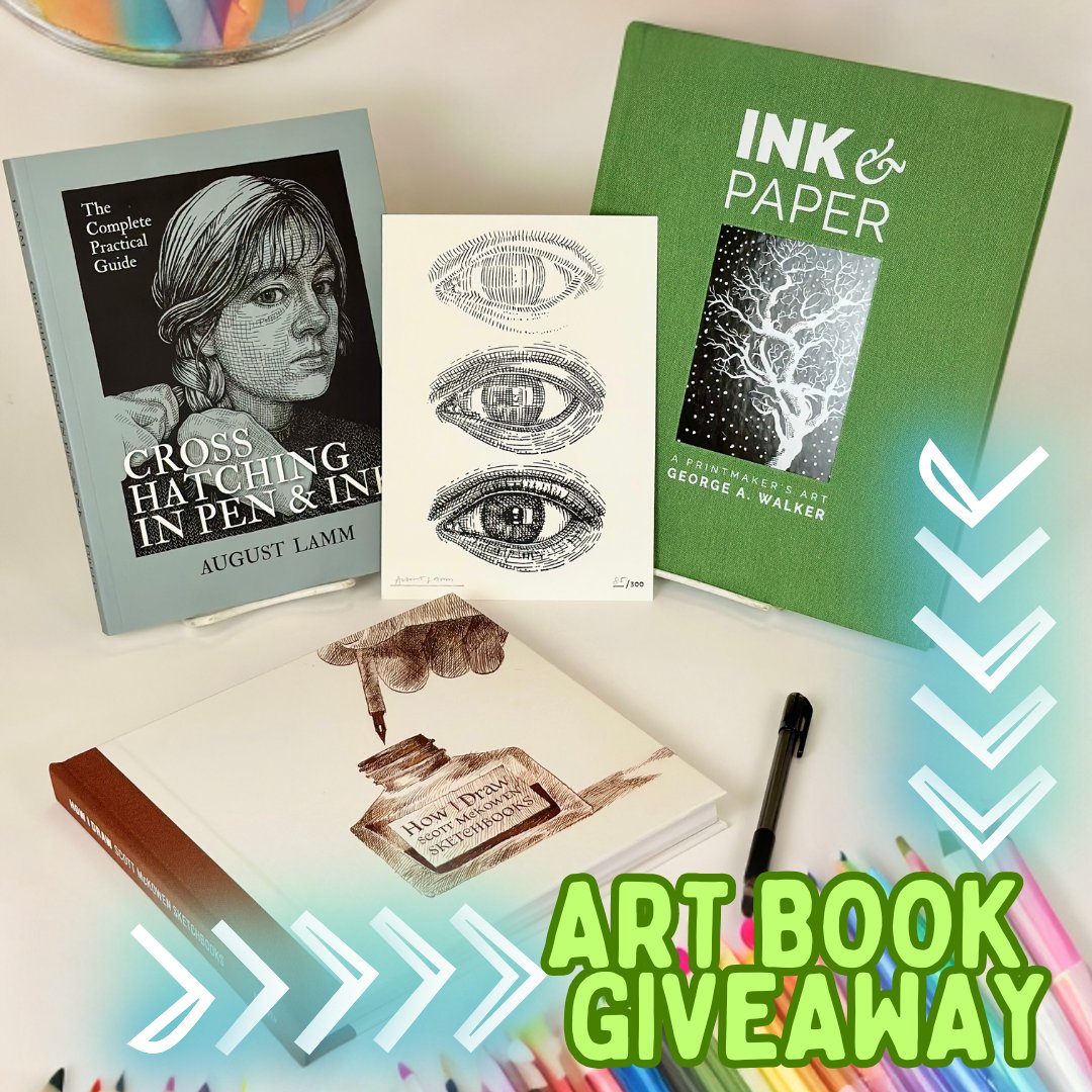FireflyBooks's tweet photo. Art Book Giveaway! 
Are you ready to join the Firefly Books Art Challenge? Whether it’s a painting, a drawing, a doodle or a print, if you made it, we want to see it!
Enter now here: https://t.co/LRpkxWZDQ1

#inktober2023 #Inktober https://t.co/wt7xawzBsm