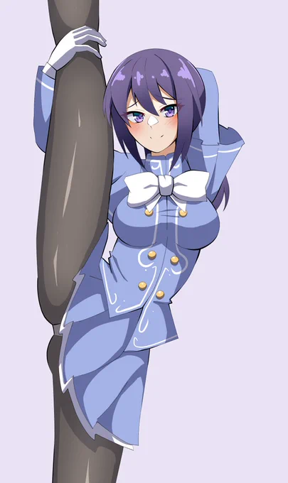 お題箱「二子玉舞 イングリッド(カプコン)の服 I字バランス」 #アリスギアお絵かき 