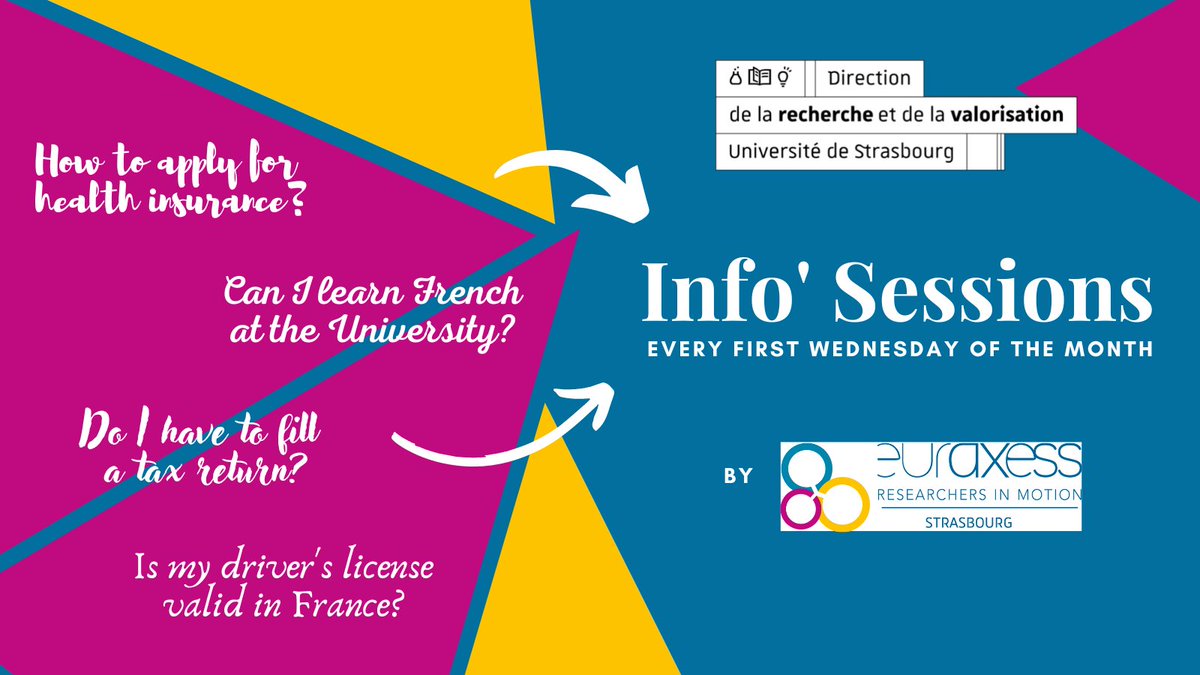 Come and join our (second) back to university Info' Session!
 #International #PhDStudents &amp; #Researchers of Strasbourg: do not miss the opportunity to get the answers to your questions  📆 Wednesday 6th October 2023 from 9am to 11am 📷bit.ly/back2uniedition