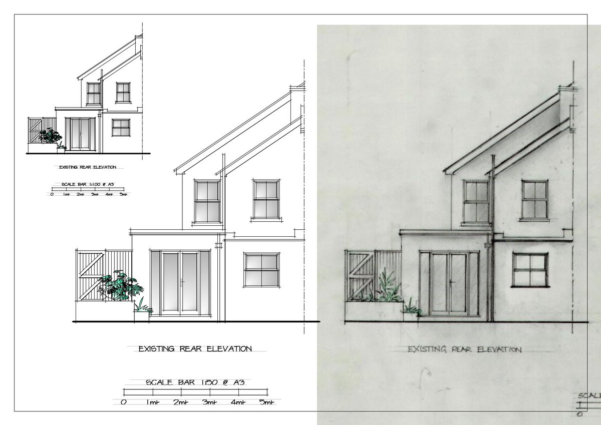 A customers hand-drawn drawing on the right, reproduced using Drawing Express as show on the left.
#DrawingExpress #TrialSystems #ifyouarehappyusingapen
#CAD #planning #architecture #handdrawn #computeraideddesign