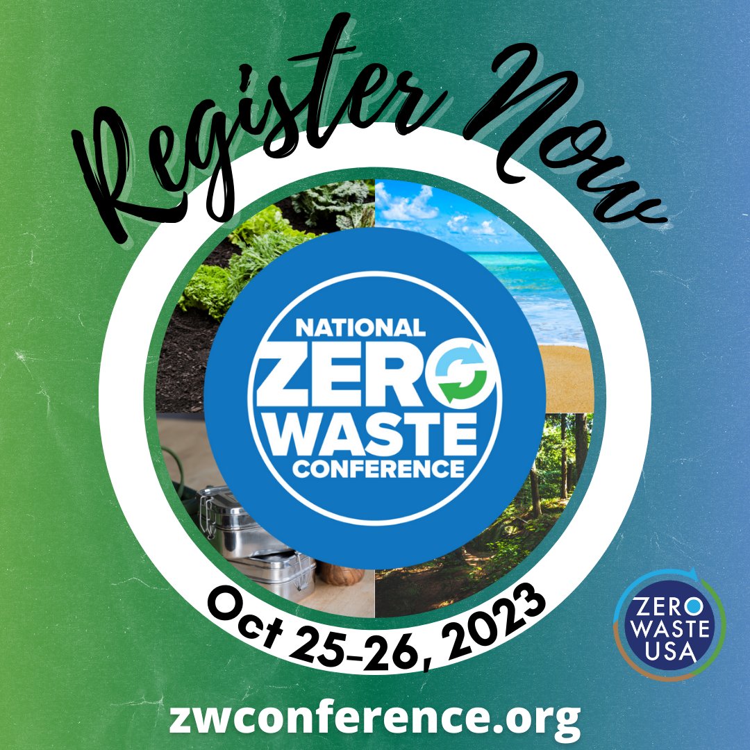 upcycledfoods's tweet photo. UFA is proud to promote the National Zero Waste Conference (October 25-26, 2023, via Zoom) for a two-day event packed with Zero Waste content.  

 @ZeroWasteUSA @racetozerowaste @TRUEcertified 

Register Today ($150)! https://t.co/zRpUzRoy9A 

#zerowastemonth https://t.co/wvqWRXOZzu