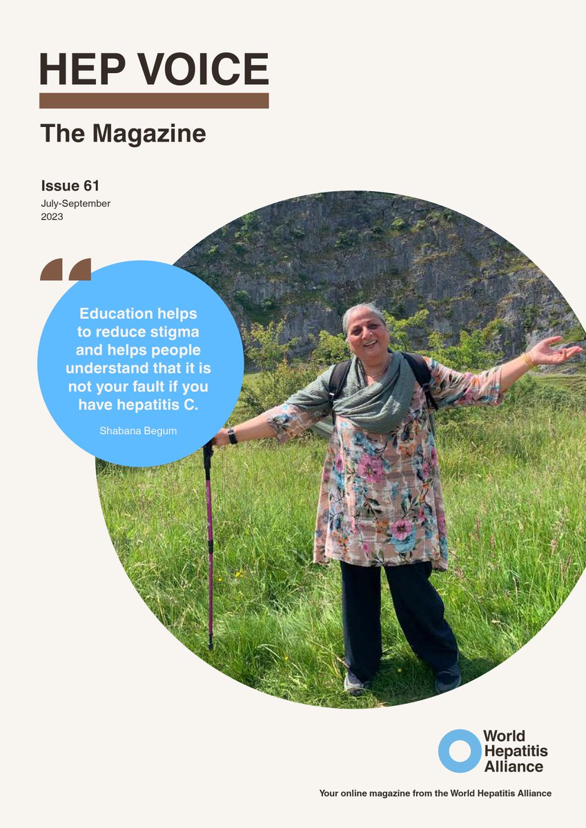 #HepVoice is out!

Learn more about #hepatitis activities in the last quarter! 

We also hear from @NHSEngland on the success of opt out testing for hepatitis B and C in emergency departments.

@ShabsBegum66 of @HepatitisCTrust is our Hep Voice this month!

Read here >>