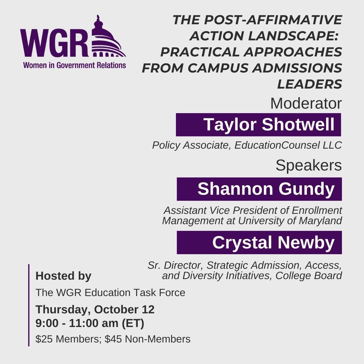 Explore the Future of College Admissions! Get insights from our panel of campus admissions experts on fostering diversity and enhancing recruitment efforts nationwide. Don't miss this vital conversation!