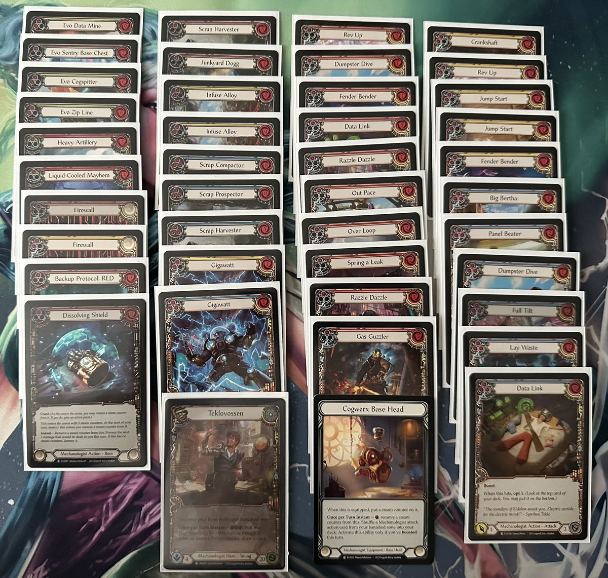 Went 4-0 at the @KingslayerMTG Bright Lights 38 person prerelease! I tried out Teklo in Sealed after playing Maxx the first couple events and was a blast. This could very well be the best Fab Draft set when all is said and done. Bright Lights bright future for this game 💡👏