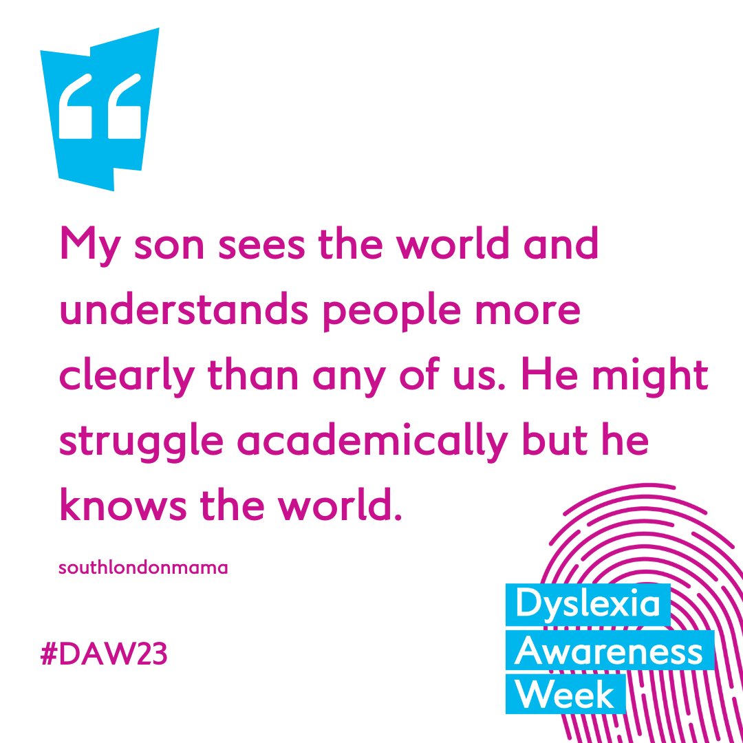 Our online dyslexia community have shared some great examples of what makes them ‘Unique’. #DAW23

Why not share below what makes you #UniquelyYou ⬇