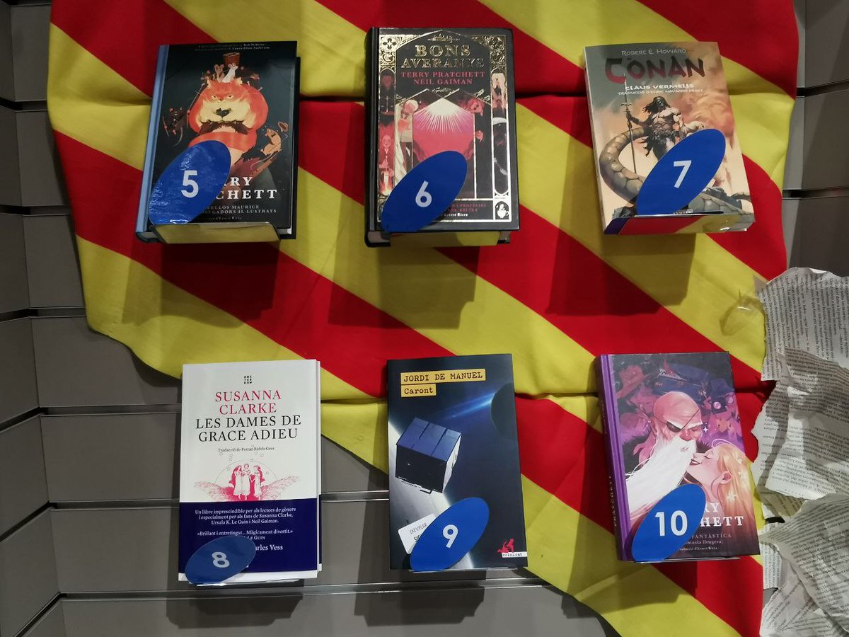 GigameshCat's tweet image. 🏆 Els 10📚 més💸 en CAT #Setembre2023 🏆

🥇 @stayvblue Sota la cendra @ObscuraEditori1

🥈 @terryandrob Germanes fatals @MaiMesLlibres

🥉Margaret Cavendish, El món resplendent @DunaLlibres

Llistat 👇🏻

instagram.com/p/Cx5kUo4IixL/ ✨