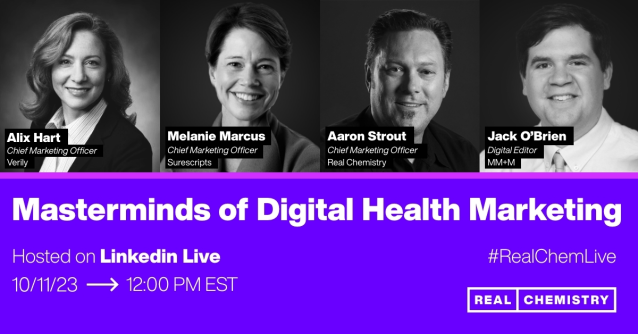 LALALecain's tweet photo. #digitalhealth marketing from those who know it best: Chief Marketing Officers! #RealChemLive https://t.co/hfKPW1d7qY https://t.co/FsGfqBvOxA