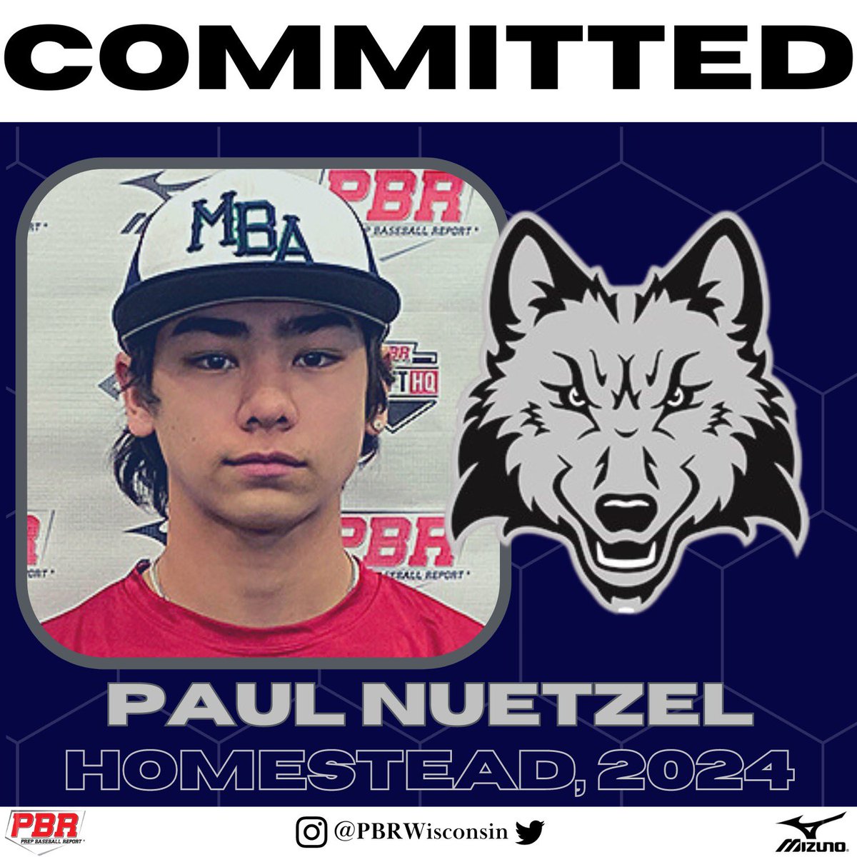 RHP Paul Nuetzel (Homestead, 2024) commits to Madison JC.

Nuetzel was a massive riser in our recent rankings update after showcasing electric arm talent at #PBRatTheRock, running his fastball up to 90 mph.

👤PROFILE: loom.ly/i49pwVc