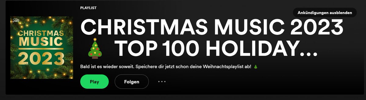 Ok sry Spotify,wusste nicht das wir Halloween einfach skippen bro.