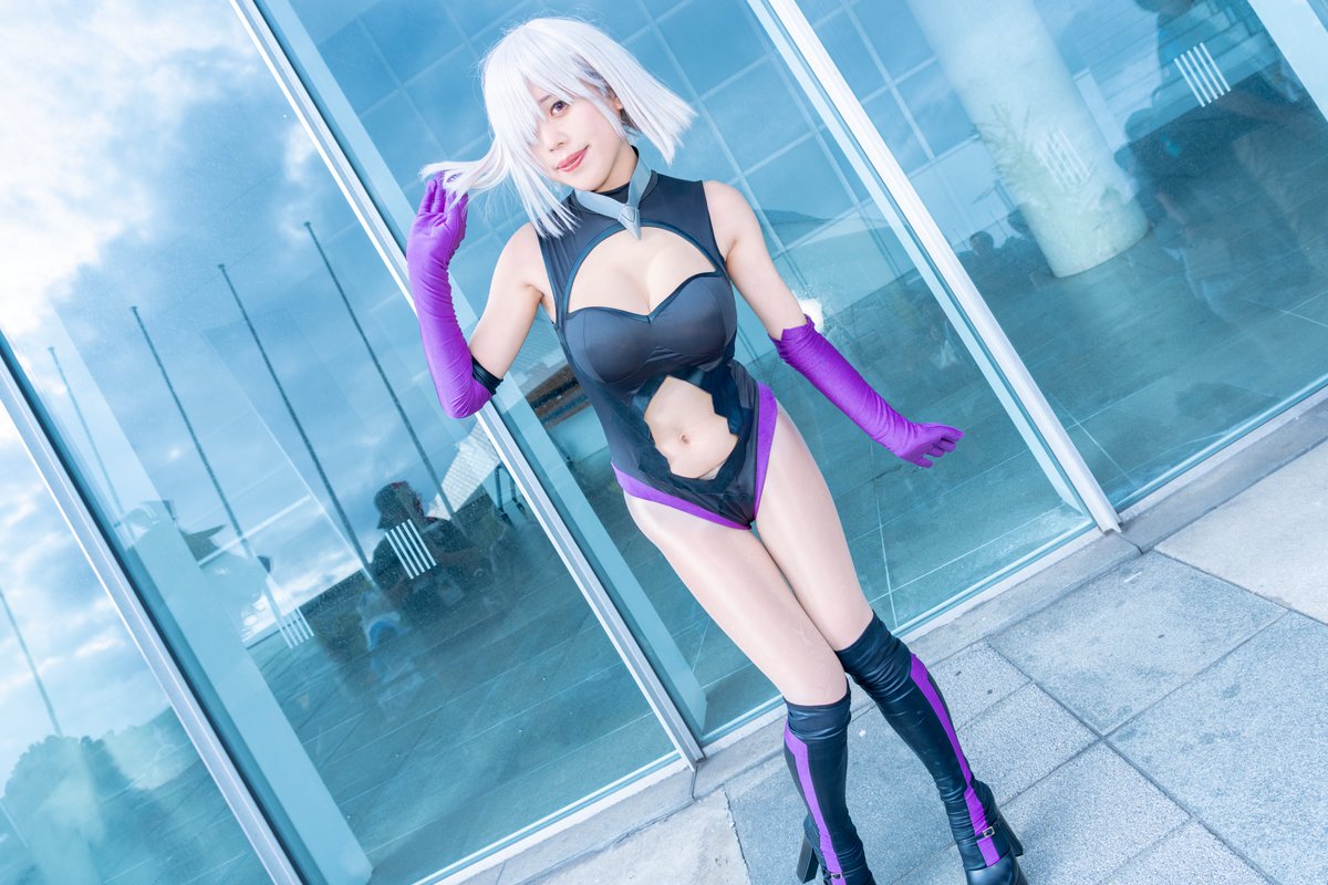Photo_Tsai's tweet photo. Character：マシュ | 𝙁𝙂𝙊
Cosplayer：@Rchan_model

■━━━━━━━━━━━━━━■
　マシュ・キリエライト
　　　　　あなたの英霊です。
■━━━━━━━━━━━━━━■

#TGS #TGS2023コスプレ #TGS2023 
#FGO #マシュ #Mash #Fate #FateGO
#コスプレ #cosplay #東京ゲームショウ2023