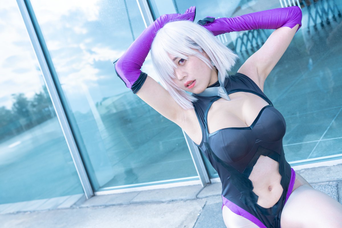 Photo_Tsai's tweet photo. Character：マシュ | 𝙁𝙂𝙊
Cosplayer：@Rchan_model

■━━━━━━━━━━━━━━■
　マシュ・キリエライト
　　　　　あなたの英霊です。
■━━━━━━━━━━━━━━■

#TGS #TGS2023コスプレ #TGS2023 
#FGO #マシュ #Mash #Fate #FateGO
#コスプレ #cosplay #東京ゲームショウ2023