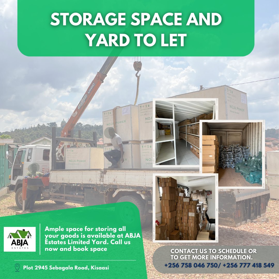 Are you looking for a reliable partner to safeguard your inventory? 

We offer convenient and secure storage solutions for your individual and business needs.

Store with confidence, retrieve with ease. 🗄️🔒

#WeAreABJA