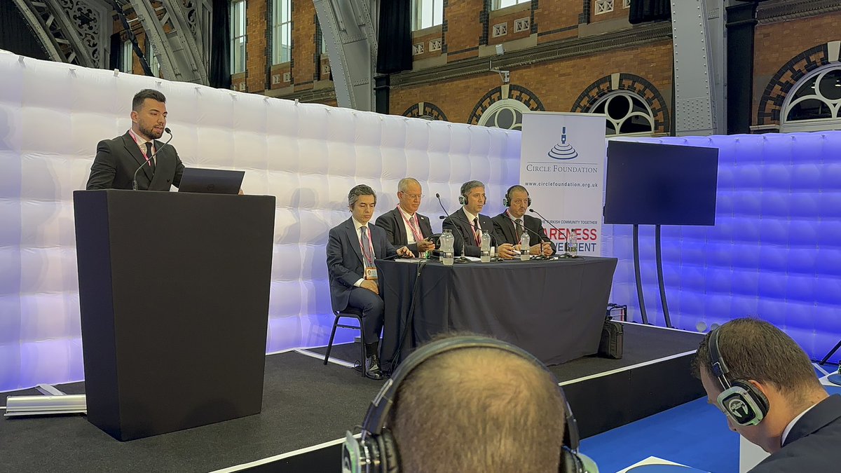 circlefound_uk's tweet photo. We are the the Conservative Party Conference.

Today we hosted a great event on the political participation of the Turkish/Turkish Cypriot community in the Conservative Party with the @FFNCyprus. 

#CPC2023 #conservativepartyconference #ConservativeParty https://t.co/UOjGAYXJ6L