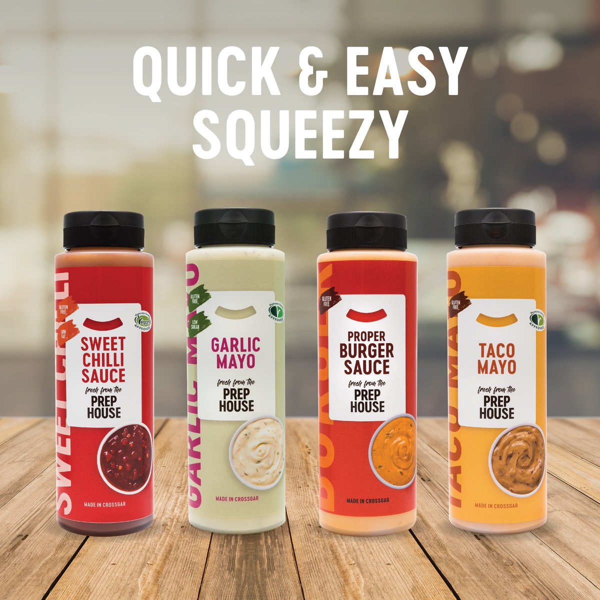 Our range of squeezy sauces aren't just for the summer... try our sweet chilli sauce on breaded chicken, or make your own amazing burgers with our outrageously tasty sauce... perfect for evenings when all you want is comfort food!  #justlikemcdonalds #squeezysauce #comfortfood