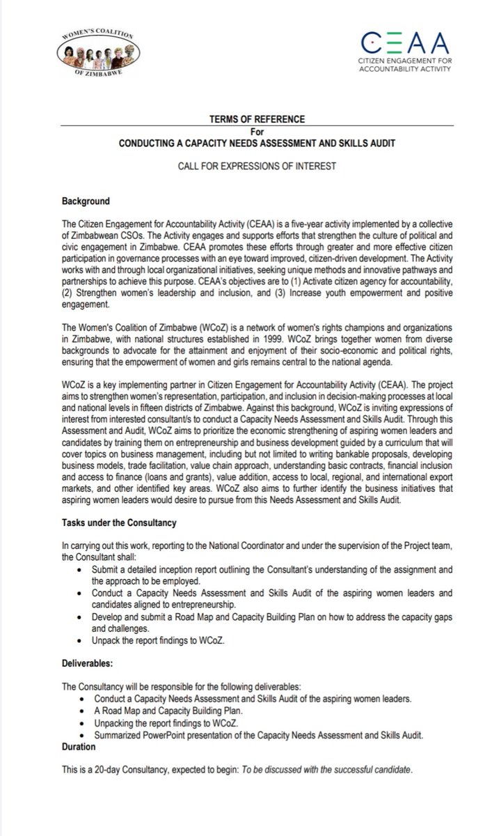 Women's Coalition of Zimbabwe tweet media