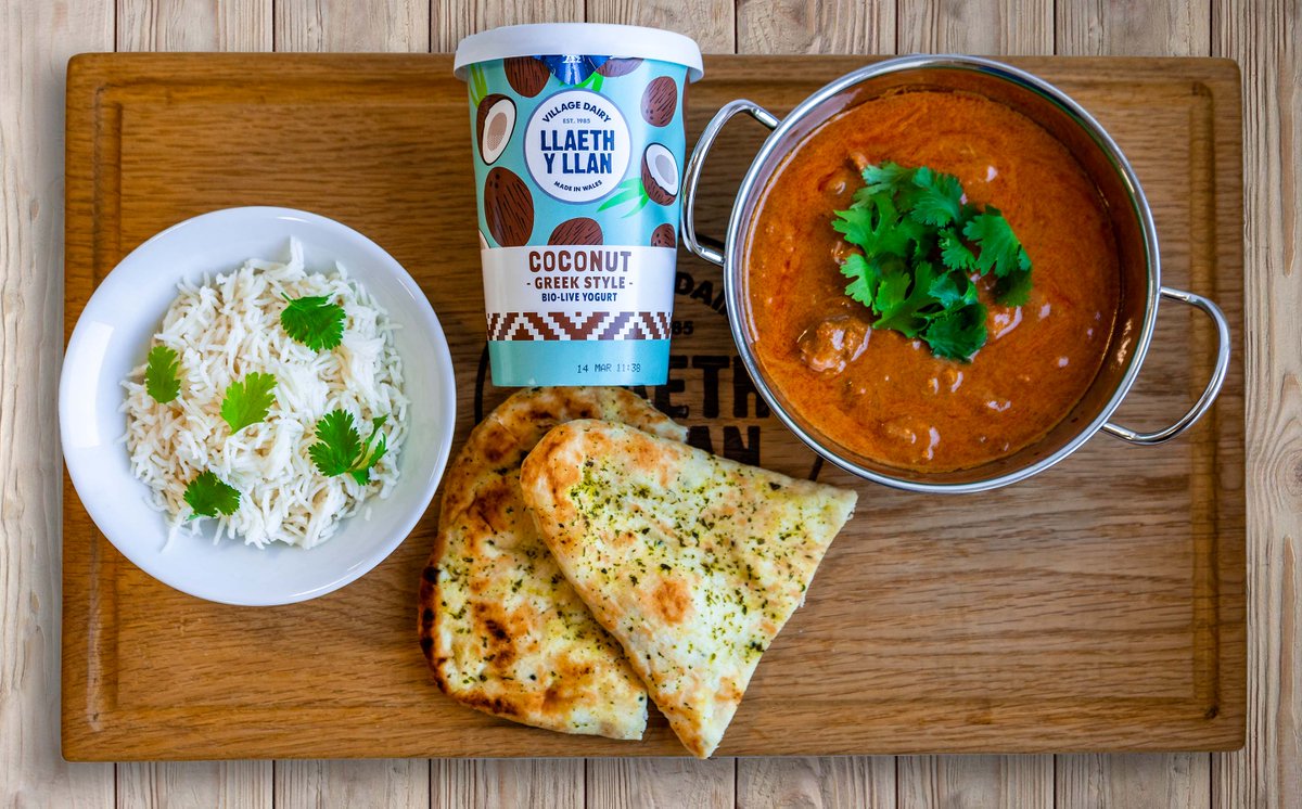 Keep Calm and Curry On…Today marks the 25th National Curry Week. So, to honour the nation's favourite cuisine why not try our Llaeth y Llan curry made with our delicious Coconut yogurt! Head over to our website for the recipe.#Nationalcurryweek #KeepCalmandCurryOn #llaethyllan
