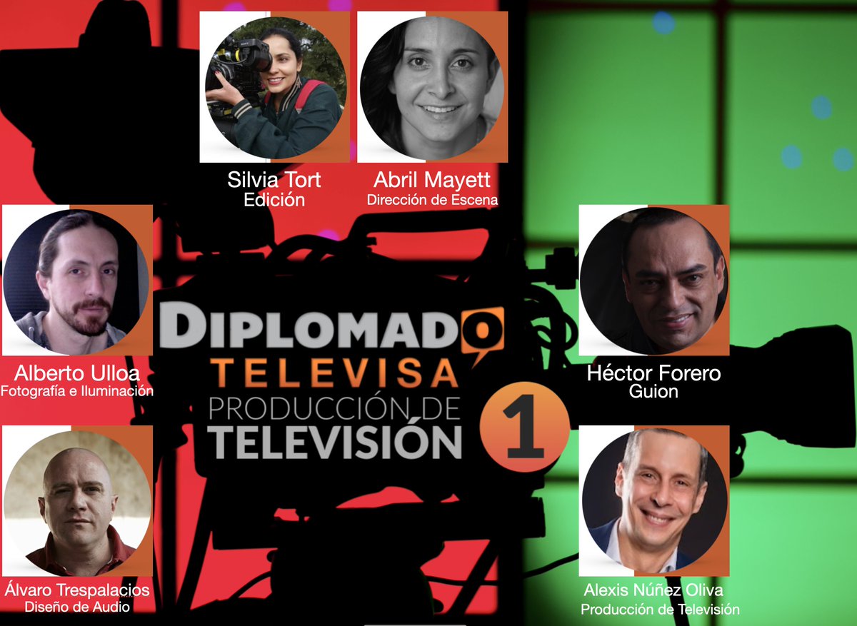 Emocionados porque próximamente inicia el 5to. Diplomado Televisa, donde tengo el privilegio de estar acompañado de estos maestros para aprender más sobre cómo transmitir emociones creando contenidos.  #diplomadotelevisa #emociones #contenidos #television