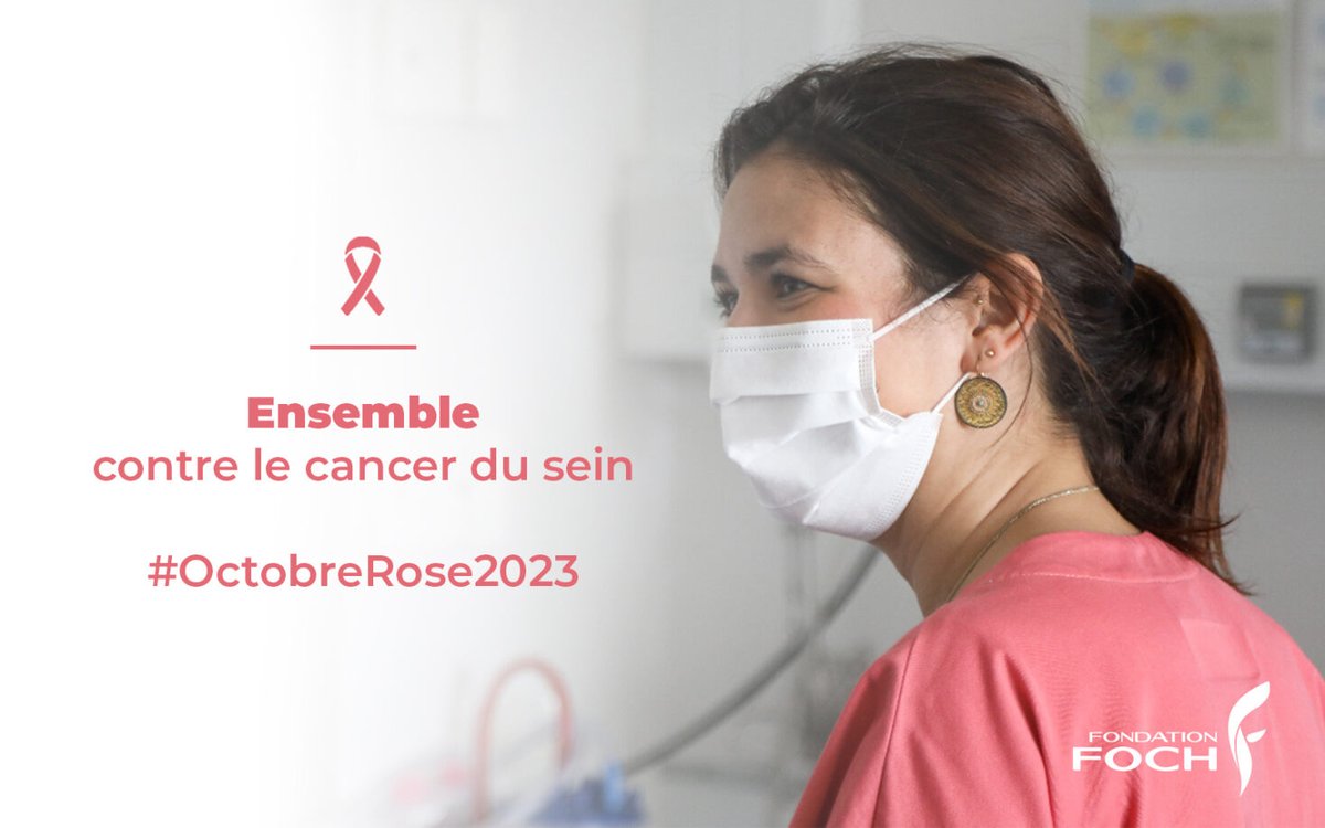 #OctobreRose 
Le #cancerdusein est le cancer le plus fréquent chez les femmes avec plus de 60.000 cas estimés en France. 
 La Fondation soutient l’<a href="/HopitalFoch/">Hôpital Foch</a> , reconnu pour son expertise dans la prise en charge des patients.
▶️don.fondation-foch.org/OctobreRose2023

📷 Virginie Bonnefon