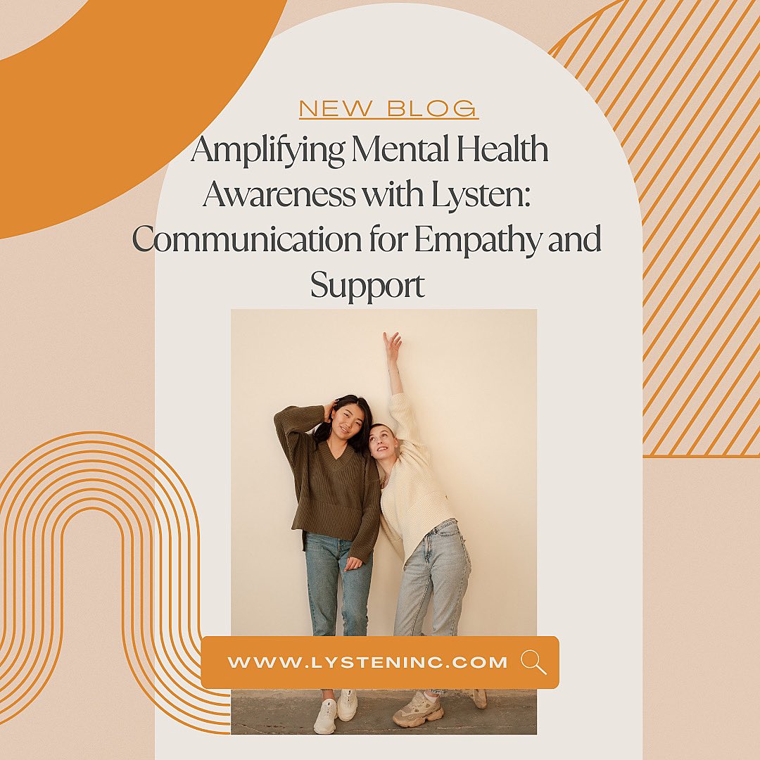 Lysten_'s tweet image. Mental Health Has Been Big Part Of Why Lysten Was Created. Blog Post Available Now Learn More About Support Lysten Offers #MondayMotivation #buildinginpublic #MentalHealthAwareness 
#AMBERAlert