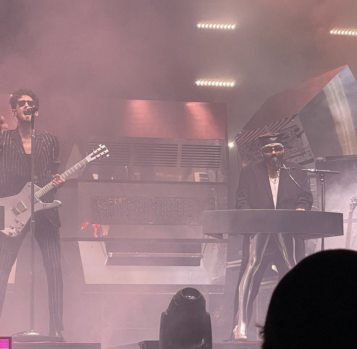 Sleazy1DB's tweet photo. @Chromeo was #funking awesome!!They played most of the jams I wanted to hear. Whole venue was electric. If u haven’t heard their stuff and you like dance music, check them out. https://t.co/yjH3MEKzoG