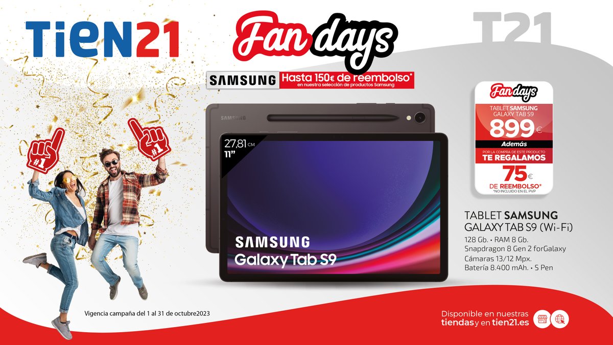 ElectroBroseta's tweet photo. ¡Últimos días de #fandays de #octubre! https://t.co/EQE119zM5o