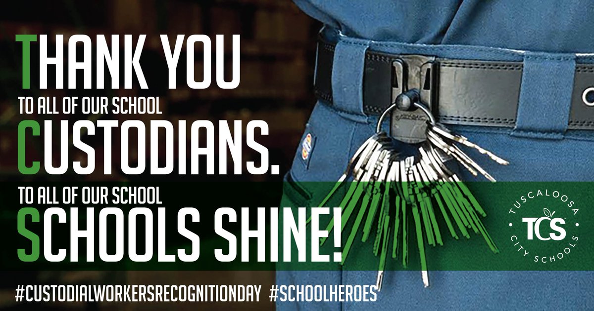 T🍏S Board of Ed (@tcsboardofed) on Twitter photo It is National Custodian Recognition Day! Reach out and thank your school custodians as this day recognizes their dedication and hard work to keep our schools running smoothly and clean!! @mikedaria <a href="/tidecam/">Deron Cameron</a> #CustodialWorkersRecognitionDay #AmazingToTheCore It is National Custodian Recognition Day! Reach out and thank your school custodians as this day recognizes their dedication and hard work to keep our schools running smoothly and clean!! @mikedaria <a href="/tidecam/">Deron Cameron</a> #CustodialWorkersRecognitionDay #AmazingToTheCore