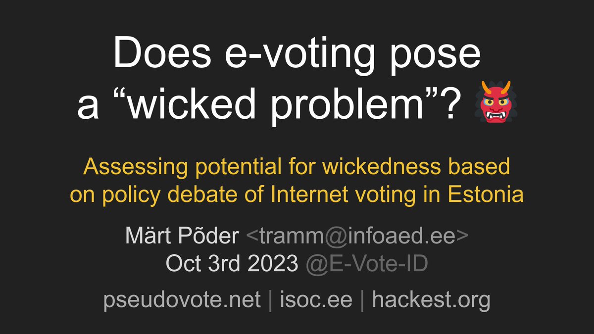 Is this oni looking wicked enough? Preparing slides for my #EvoteID2023 presentation asking about explanatory power of framing electronic voting as a wicked problem. en.wikipedia.org/wiki/Oni #evoting #policy #wickedproblems