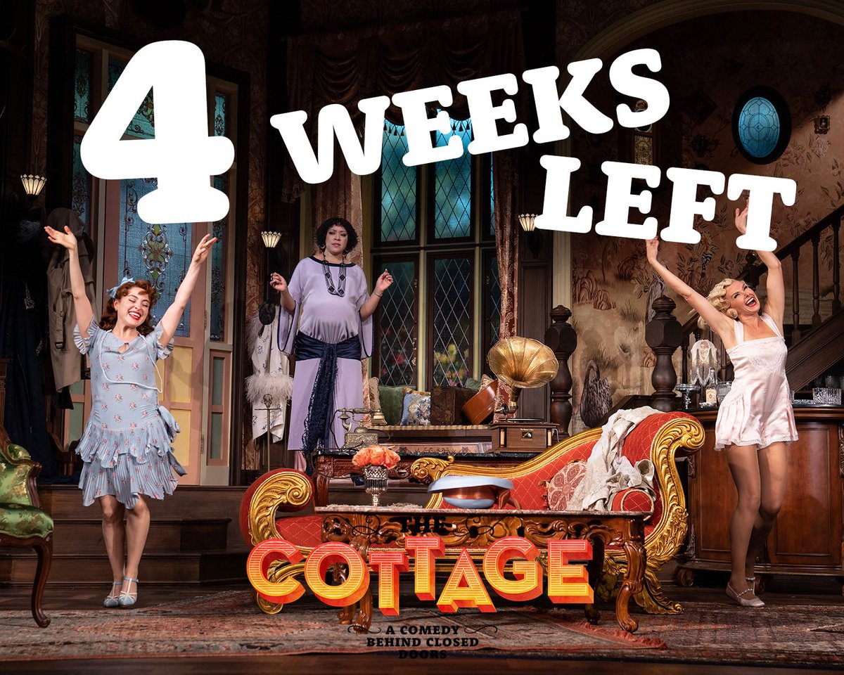 Have you come to our Cottage yet? Our doors are only open for 4 more weeks, darlings! 🏡 📸: @joanmarcus