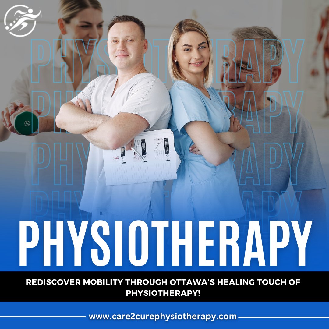 care2cure_'s tweet photo. Unlock Your Full Potential: Experience the Healing Touch of Physiotherapy in Ottawa! 🌟 Book Your Appointment Today and Rediscover Optimal Mobility! 

Do you have a question for us or want to know more? Call us at 613-440-6600 to book your appointment! https://t.co/kzygn8netP