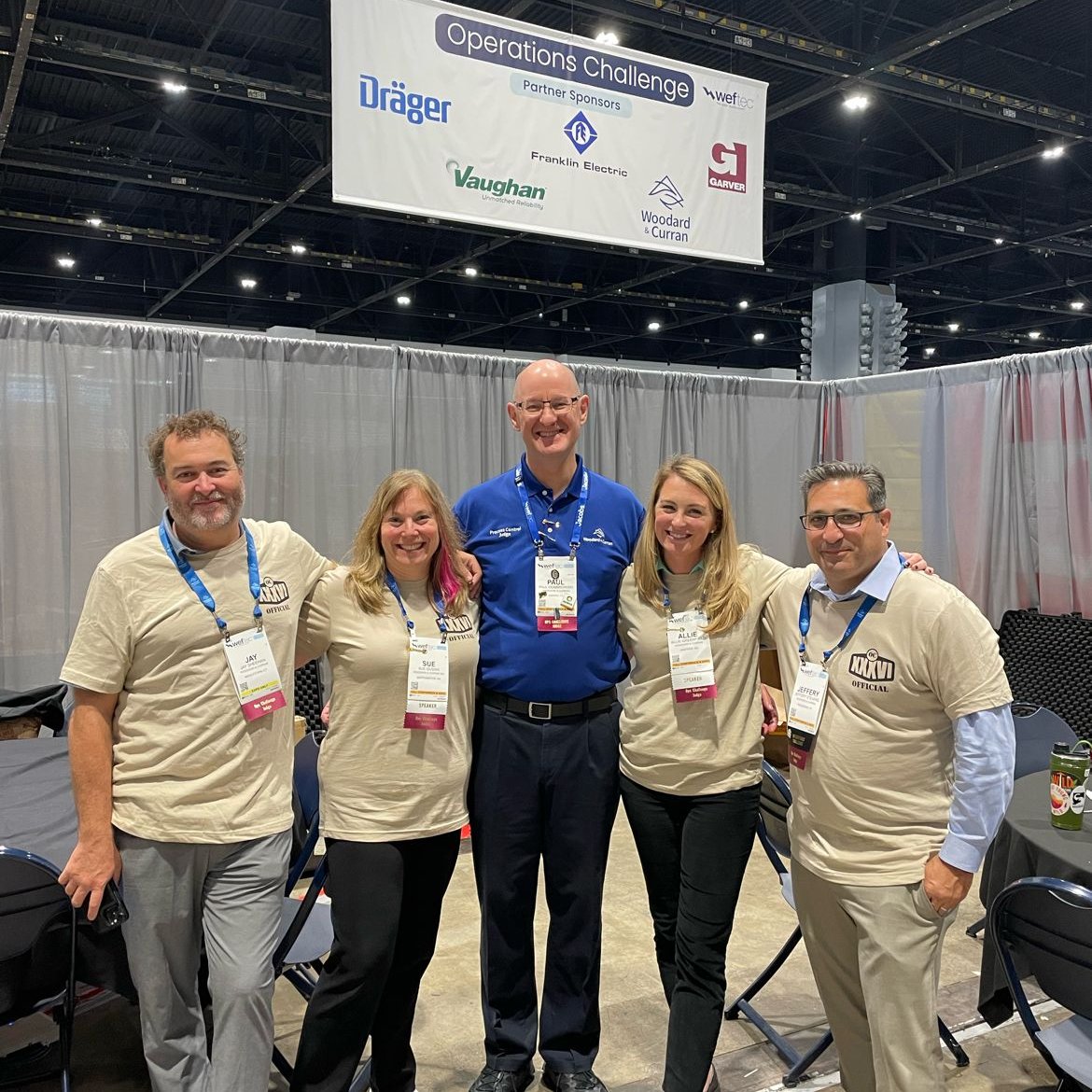 woodardcurran's tweet image. Our team is getting ready to proctor the @WEFTEC #OpsChallenge process exam! Good luck teams!! #WEFTEC23