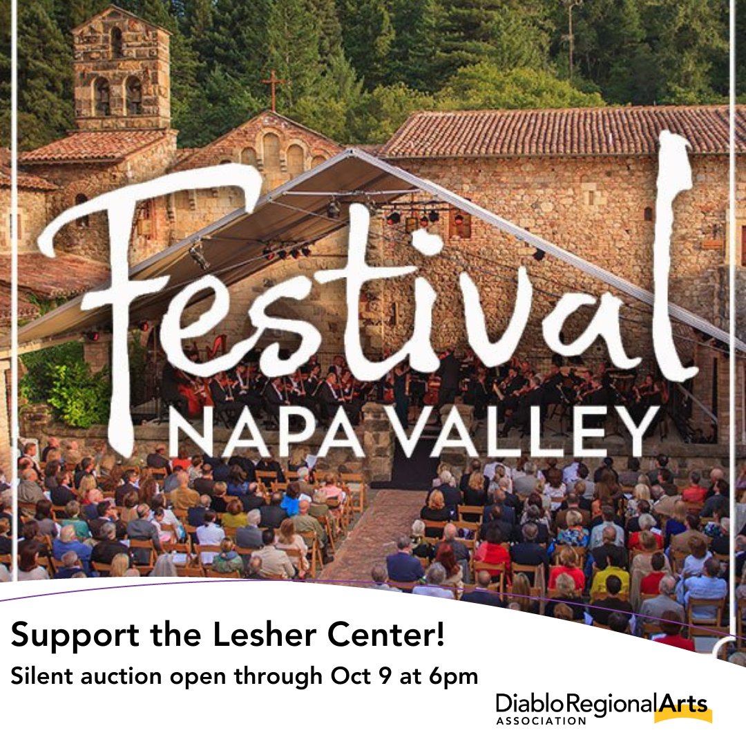 So many fun and exciting silent auction items available to support the <a href="/leshercenter/">Lesher Center for the Arts</a>! Anyone can bid on fabulous wine, skin care, adventures, golf, and unique behind the scenes experiences. Bidding closes Oct 9 at 6pm: go.draa.org/SilentAuction2…