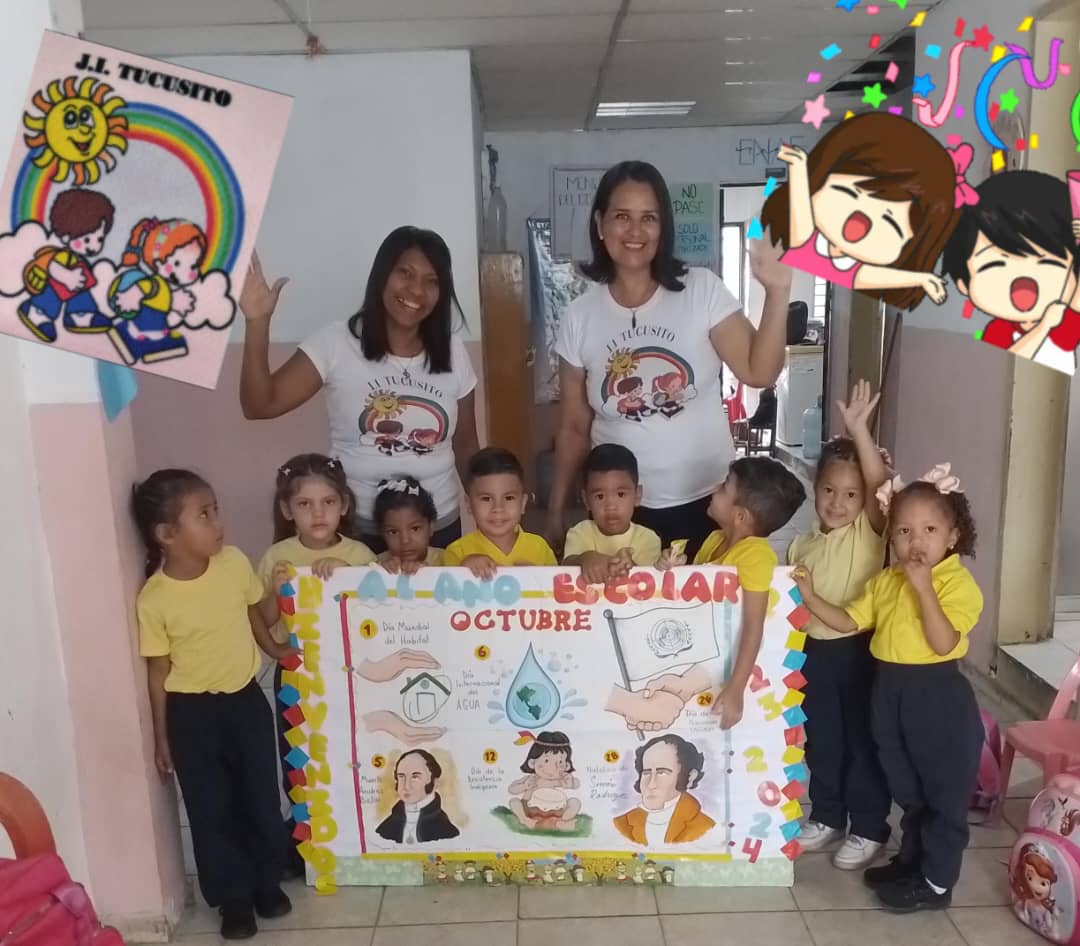 #Aragua  J.I Tucusito  Municipio Santiago Mariño #VenezuelaPresenteEnLaEscuela.  #InicioDeClases 
<a href="/NicolasMaduro/">Nicolás Maduro</a> <a href="/_LaAvanzadora/">Yelitze Santaella</a> <a href="/Soykarinacarpio/">Karina Carpio</a> @cd