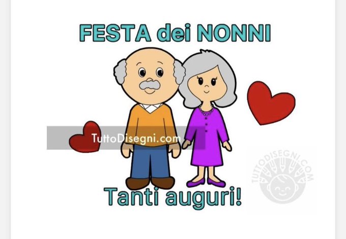 Auguri a tutti i nonni❤️ un grazie in particolare al nonno super😍  che &egrave; sempre vicino a mia figlia proteggendola
