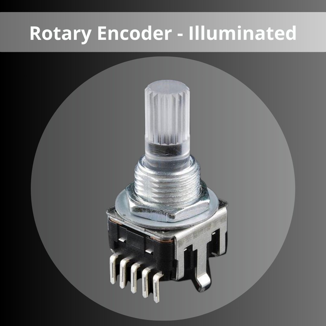 Rotary encoders can be used similarly to potentiometers. The difference is that an encoder has full rotation without limits. t.ly/VQdqH #electronics #LED #MondayMood