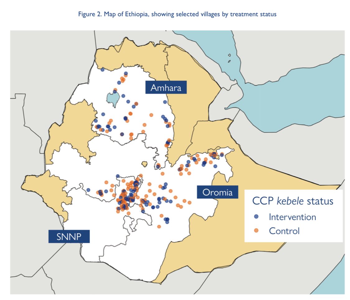 In my first impact evaluation study (of many I hope), I have analyzed the impact of information campaigns on migration decisions in Ethiopia with more than 5100 survey responses with a multi level matching approach. 1/2