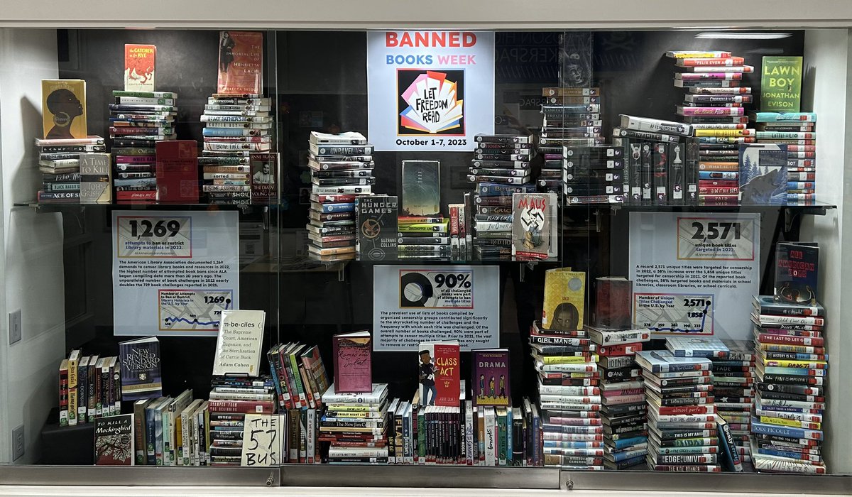 Hudson High School Library (OH) tweet media