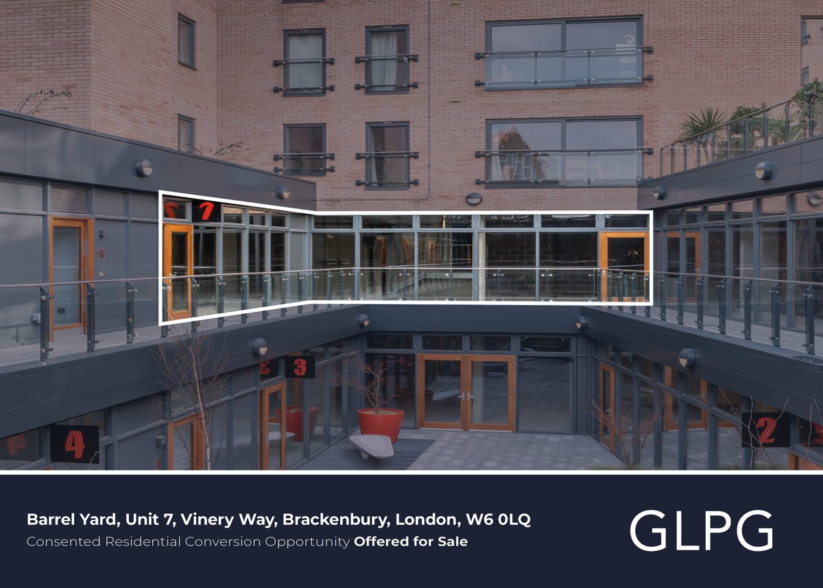 The scheme comprises the conversion of commercial Unit 7 into three apartments within Blackenbury Village, a prime residential location in West London.

Further information is available at glpg.co.uk/properties/bar…

#residential #conversion #brackenburyvillage