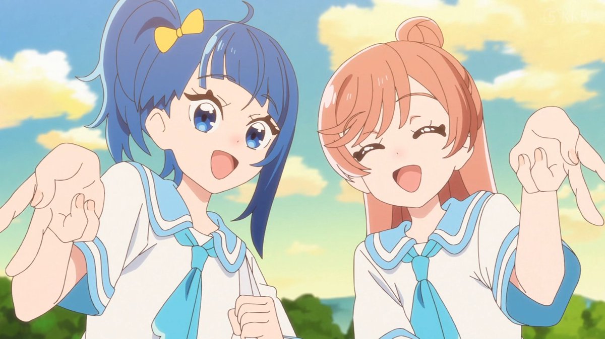 学校回は17話以来 夏服期間は18～33話だったので 夏制服が見れる機会は