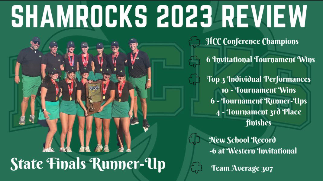 A Season to Remember!  

☘️The 2023 Lady Shamrocks☘️