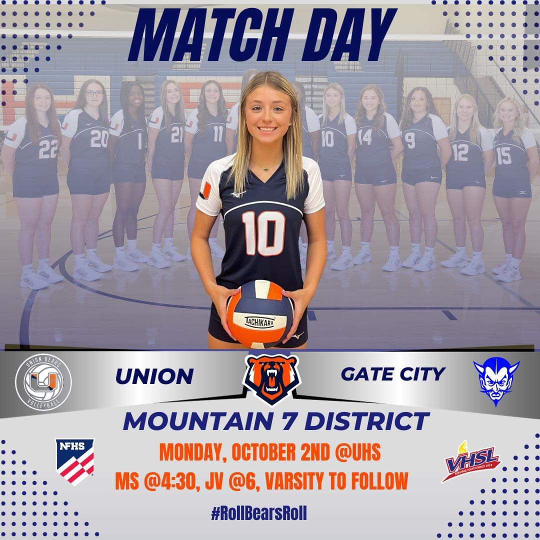 UnionBearsVBall's tweet photo. 🐻💙🧡🏐 https://t.co/o1noFFMZjd