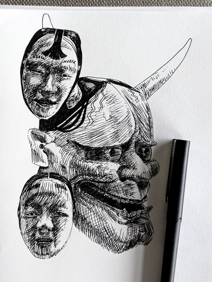 #sketching with my #coffee